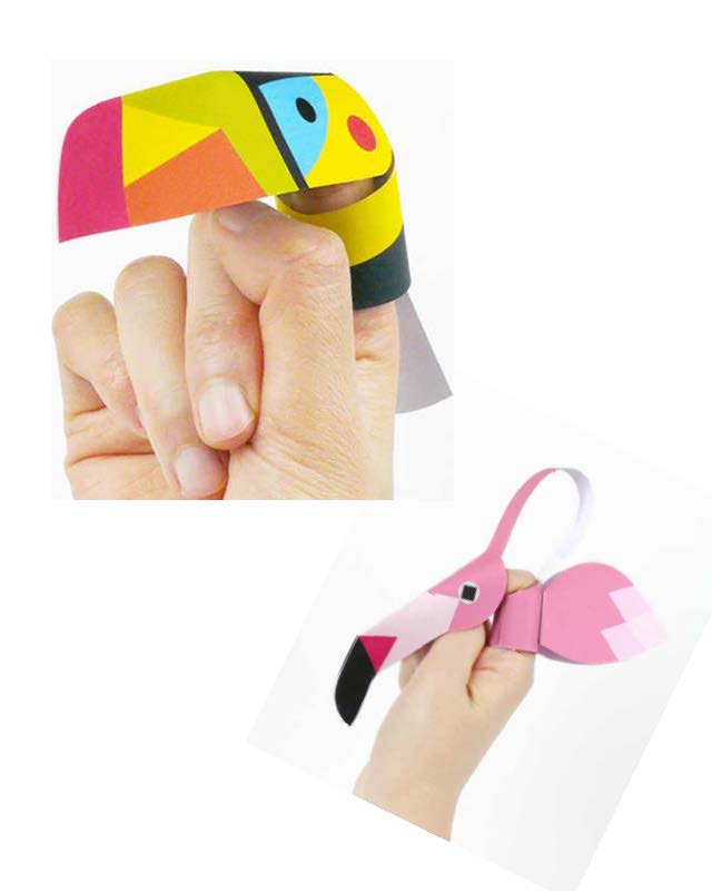 Bird finger puppets (offer pack)